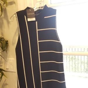 Topshop Sweater dress with side slits NWT